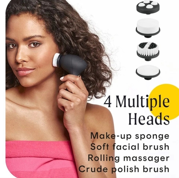 Cosmopolitan Black Facial Cleansing Brush NIB - Picture 5 of 5